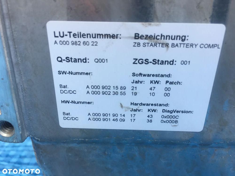 Mercedes E Klasa W213 LIFT Akumulator Bateria Hybryda A0009826022 - 8