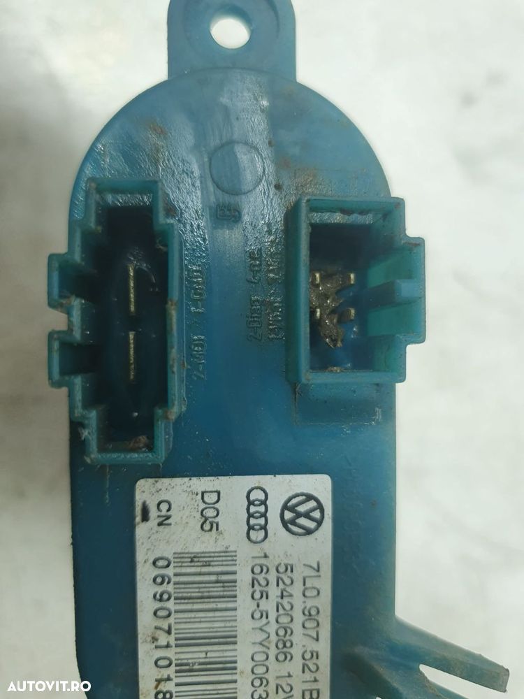 Rezistenta trepte aeroterma 7L0907521B Audi Q7 4L [2005 - 2009] - 3