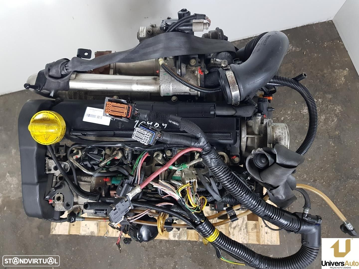 MOTOR COMPLETO RENAULT CLIO II 2008 -K9K - 7