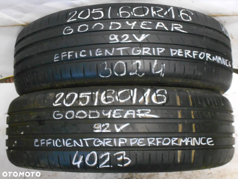 OPONY 205/60R16 GOODYEAR EFFICIENT GRIP PERFORMANCE DOT 3024 / 4023 7.8MM - 1