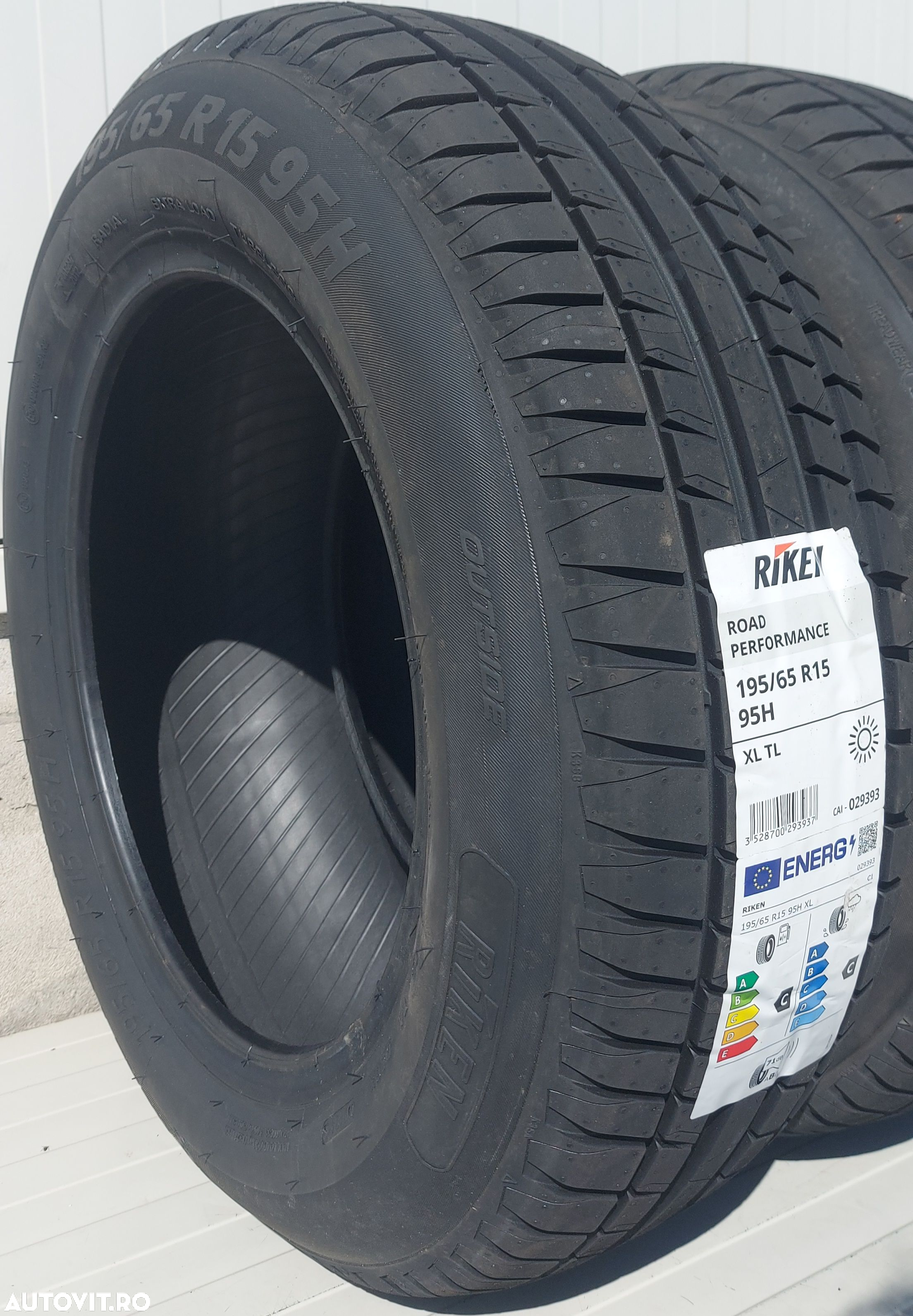195/65 R15, 95H, RIKEN (by Michelin) RoadPerform XL ,Anvelope vara - 4