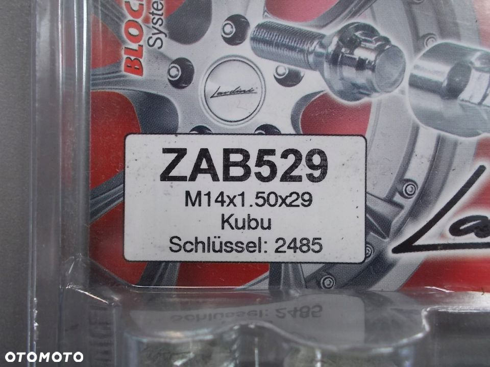 Śruby zabezpieczające M14x1,50 kula 29mm NOWE - 6