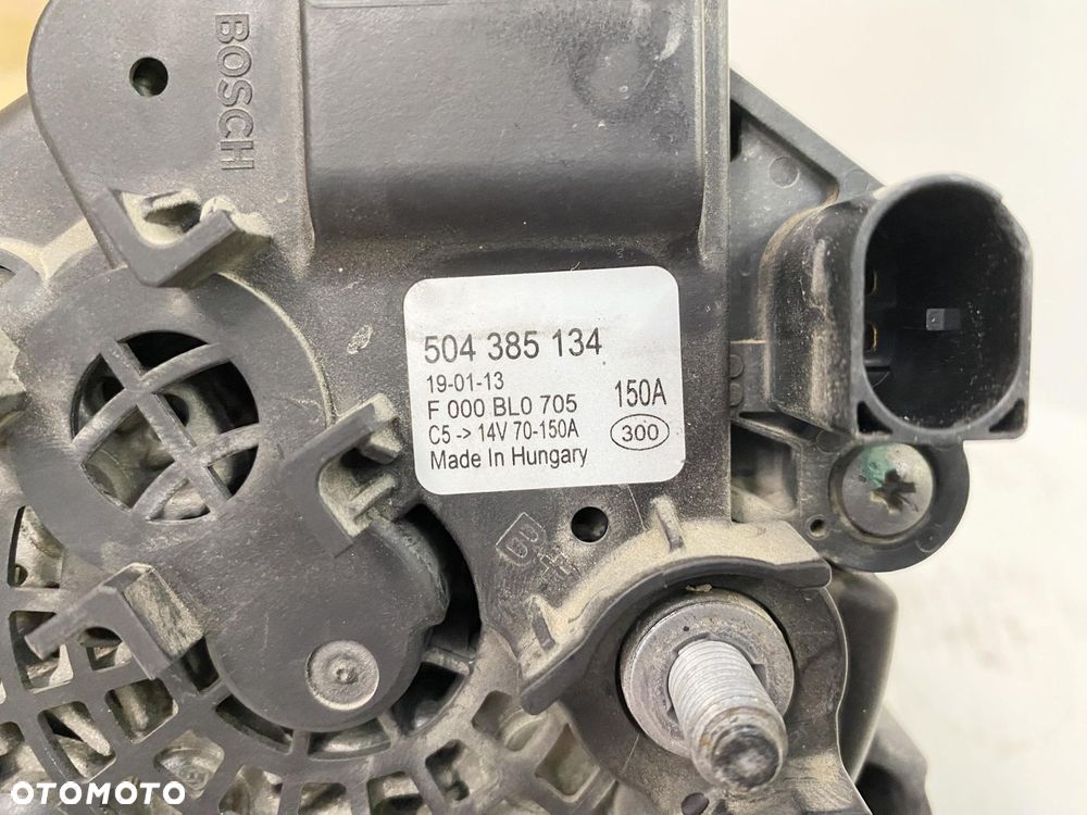 DUCATO 2.3 JTD EURO 5 i 6 2.3 17- ALTERNATOR 150A ORYGINAŁ 19r 504385134 - 7