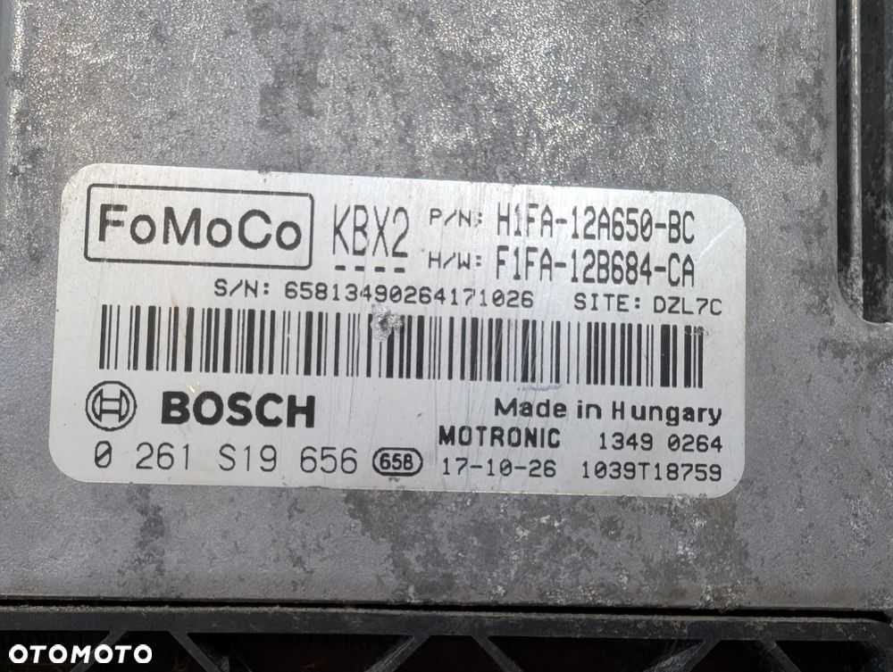 FORD FOCUS MK3 KOMPUTER STEROWNIK SILNIKA H1FA-12A650-BC F1FA-12B684-CA - 6