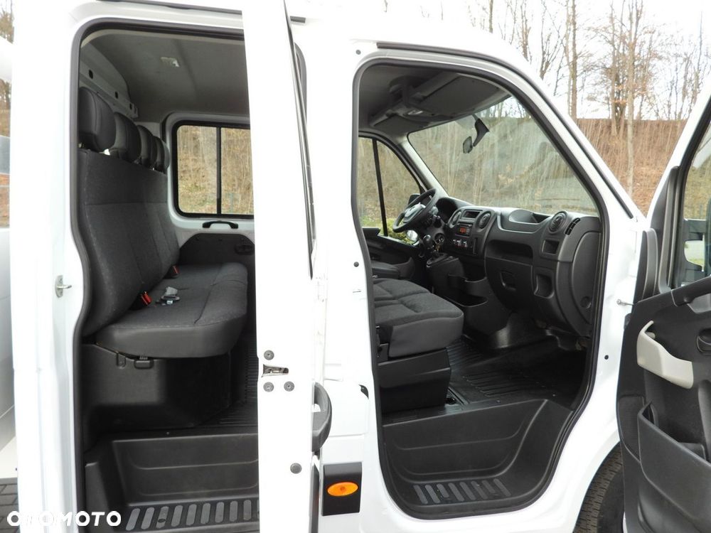 Opel MOVANO SKRZYNIA PODWÓJNA KABINA DOKA 7 MIEJSC TEMPOMAT KLIMATYZACJA  130KM - 33