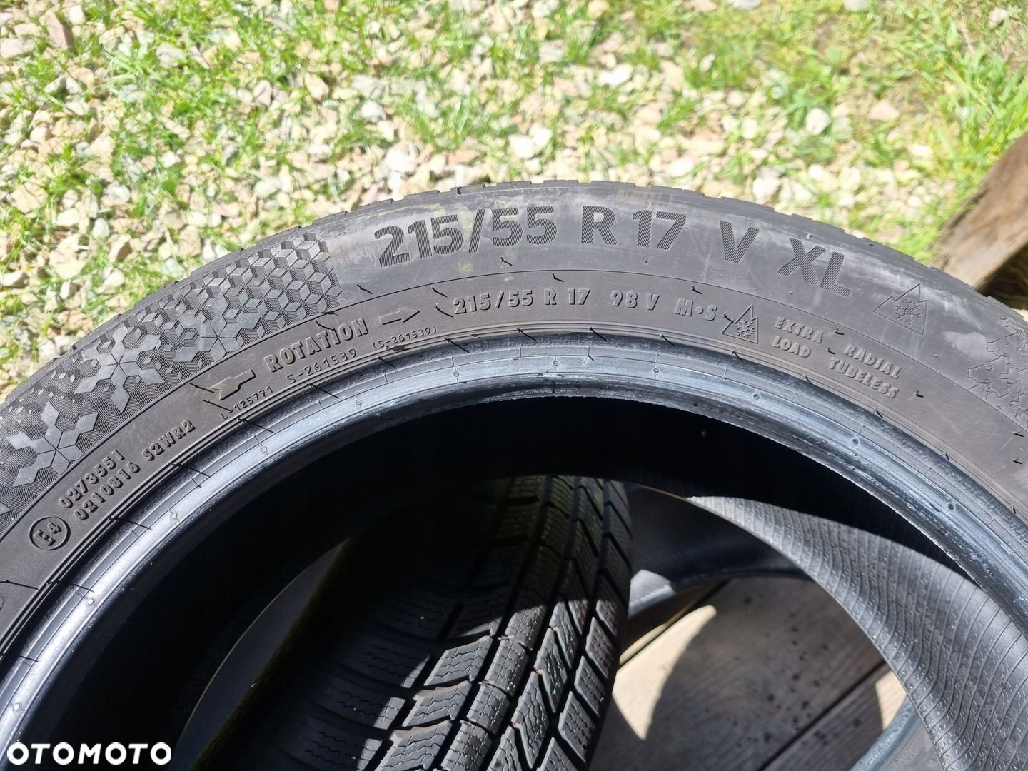 OPONY CONTI WINTER CONTACT TS870P 215/55r17 98V 2021r.2x6,2mm bdb stan - 7