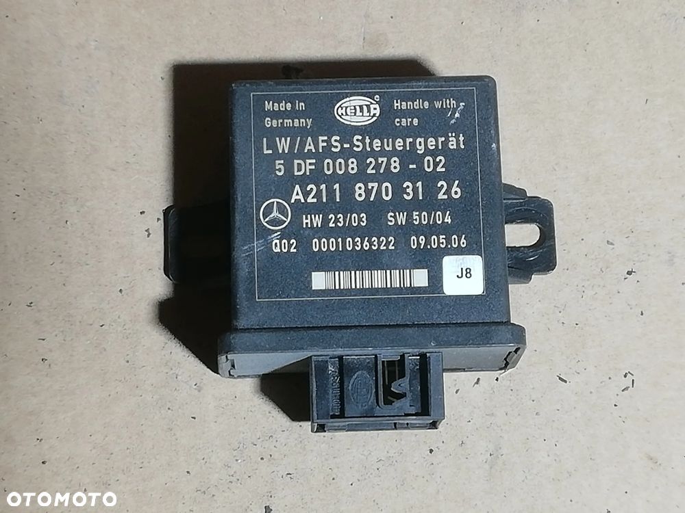 Mercedes moduł sterownik świateł A2118703126