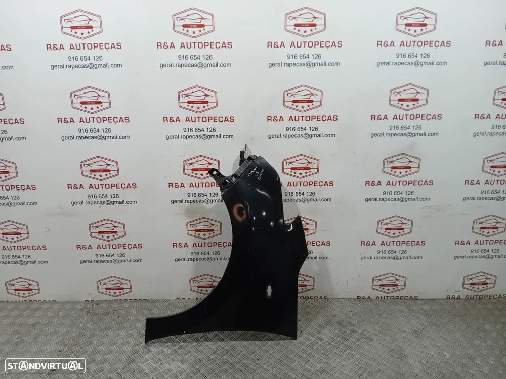 Guarda Lamas Frente Frontal Esquerdo Citroen C3 Picasso Original - 2