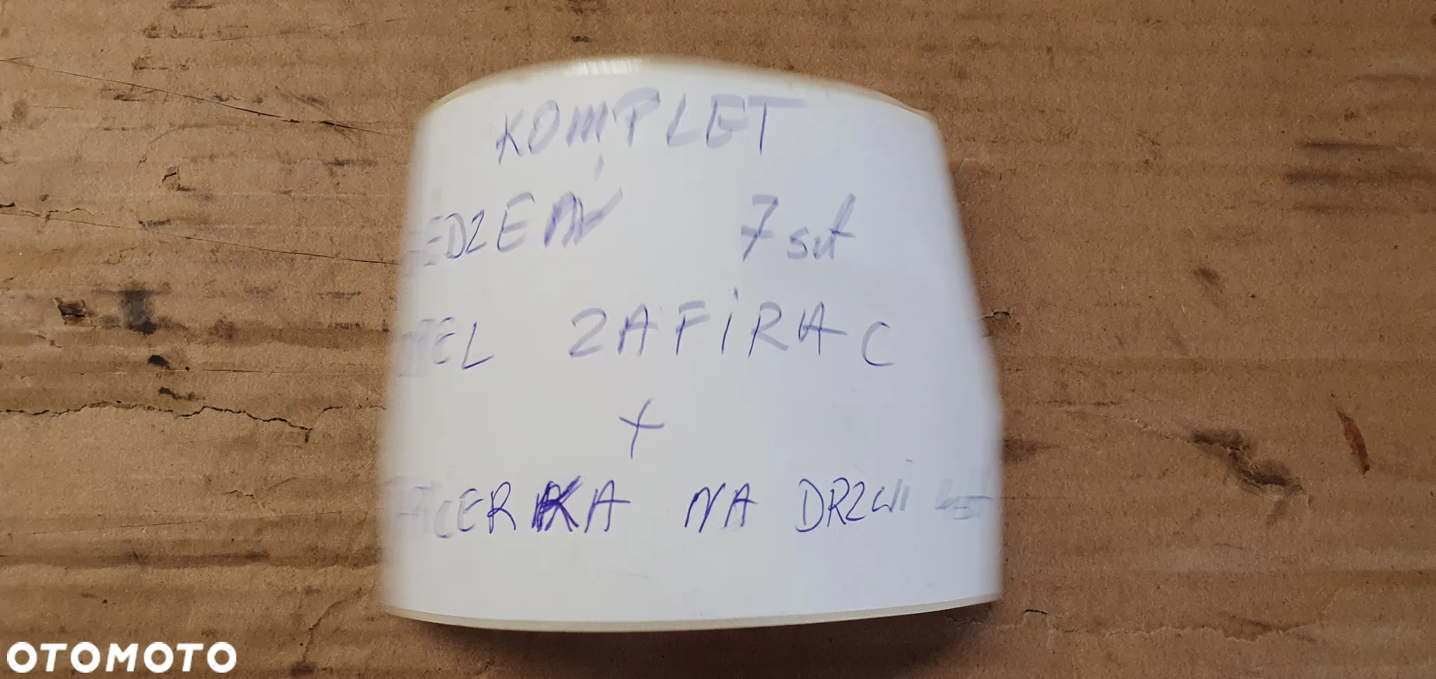Fotele komplet kanapa pół skóra fotele boczki Opel Zafira C - 19