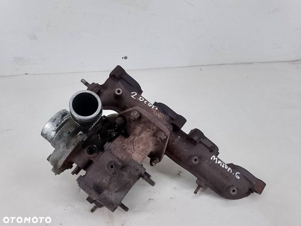 TURBINA Z KOLEKTOREM MAZDA 6 ( 07-13 ) VJ360911  RHV425062M 2.0 MZR-CD - 6