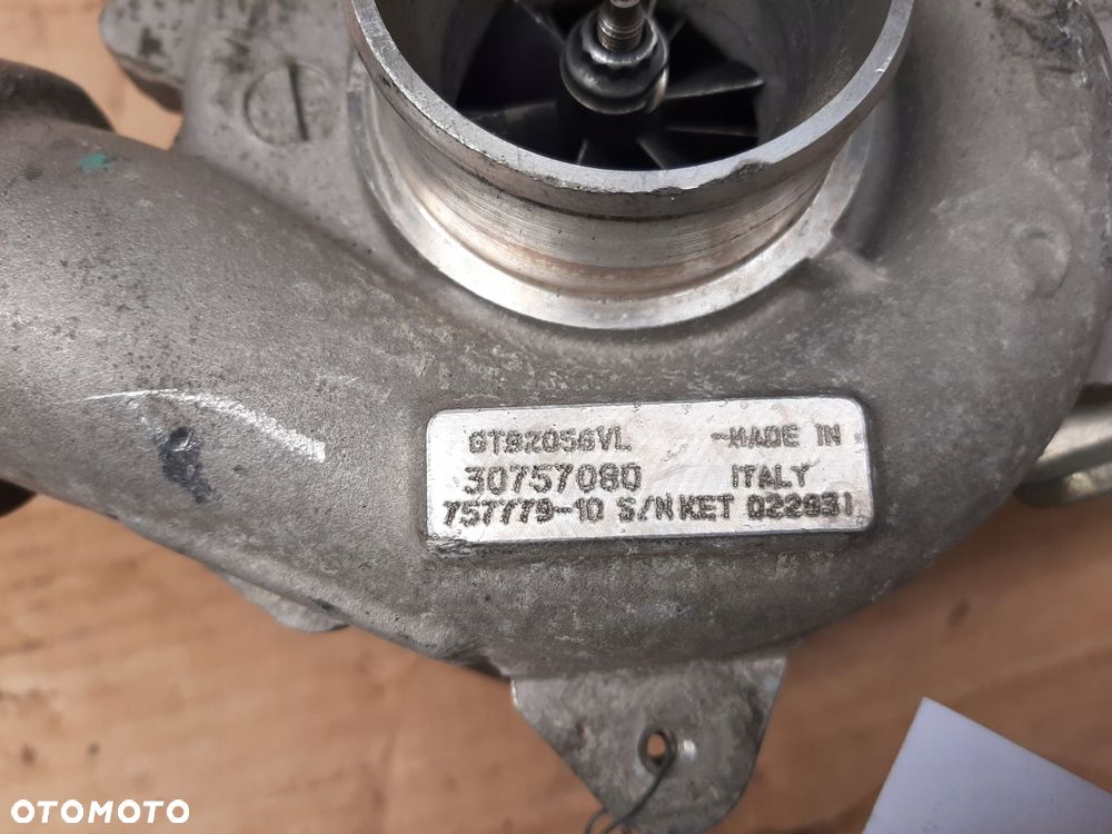 turbosprężarka 30757080 volvo s60 s80 v70 xc90 2.4 - 3