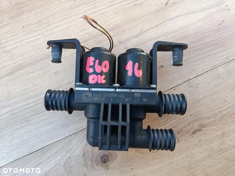 BMW E60 E61 ELEKTROZAWÓR ZAWÓR OGRZEWANIA 6931708 SPRAWNY - 1
