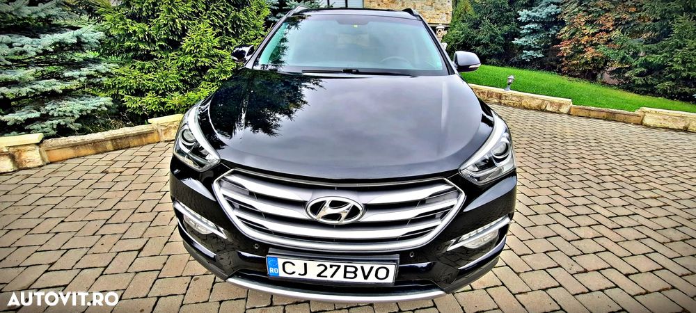 Hyundai Santa Fe blue 2.0 CRDI 4WD Premium - 14