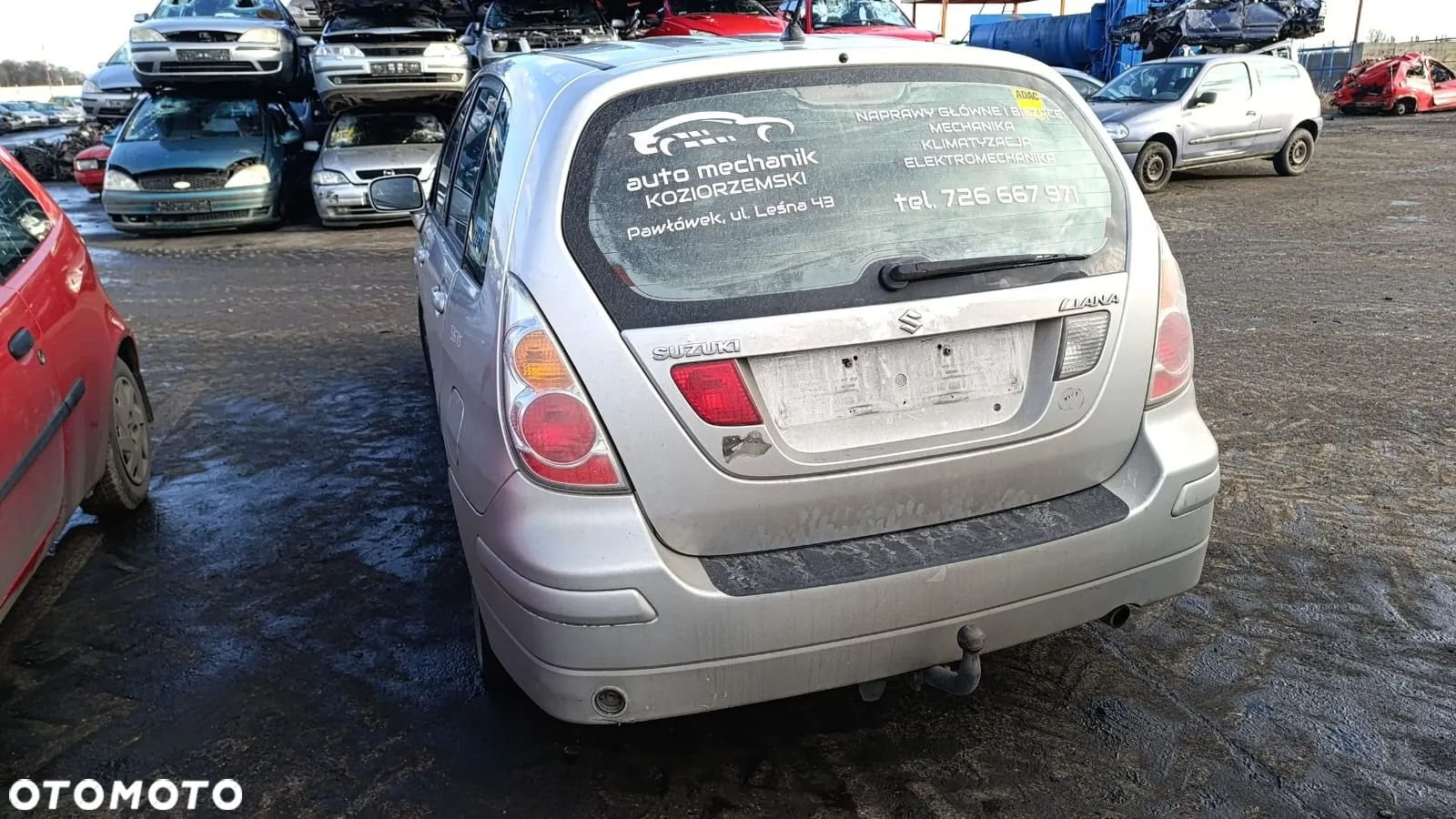 33213 suzuki liana lift 1.6 na części kod lakieru z2s - 6