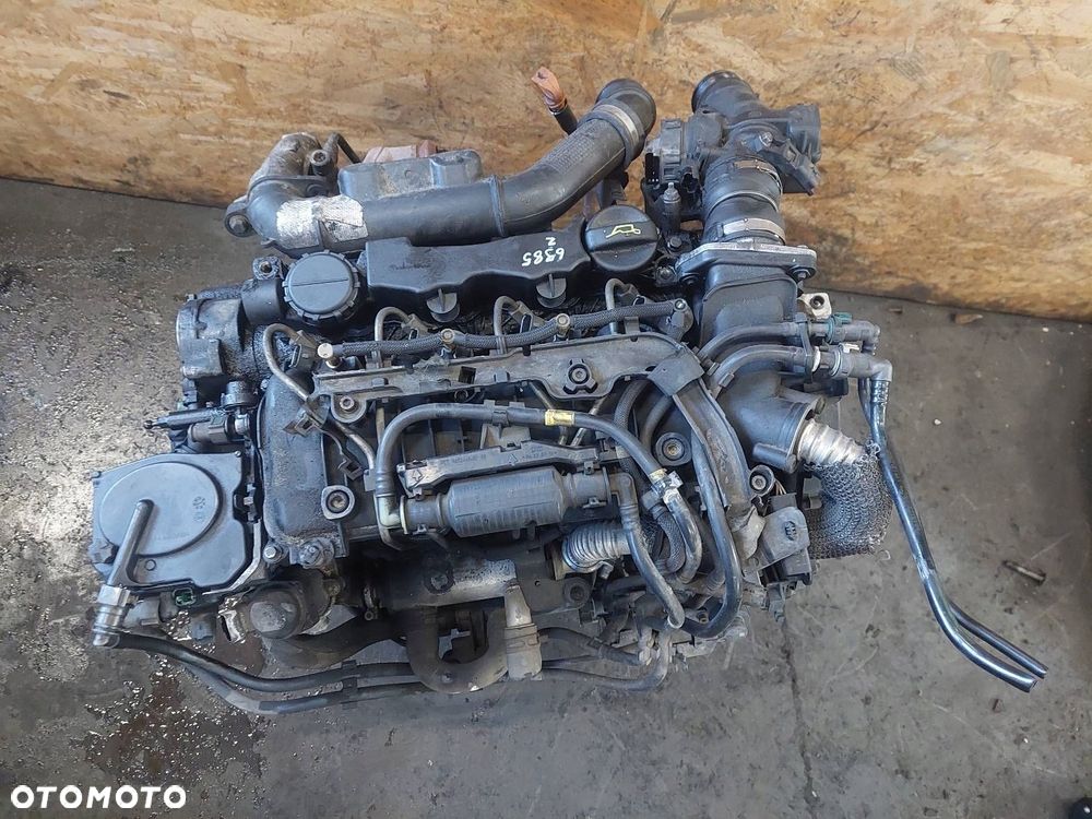 SILNIK DIESEL + POMPA WTRYSKI TURBO PEUGEOT 308 I T7 1.6 HDI 90 KM 9HX - 9