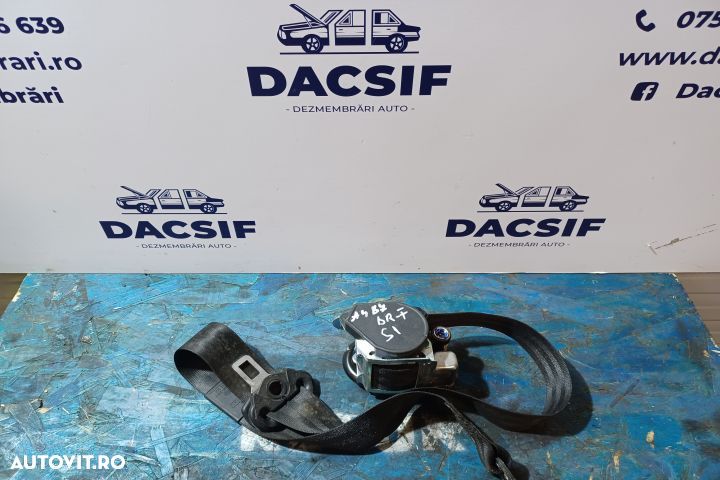 Centura siguranta fata dreapta 601917400C  8E0857706F Audi A4 B7 [200 - 1