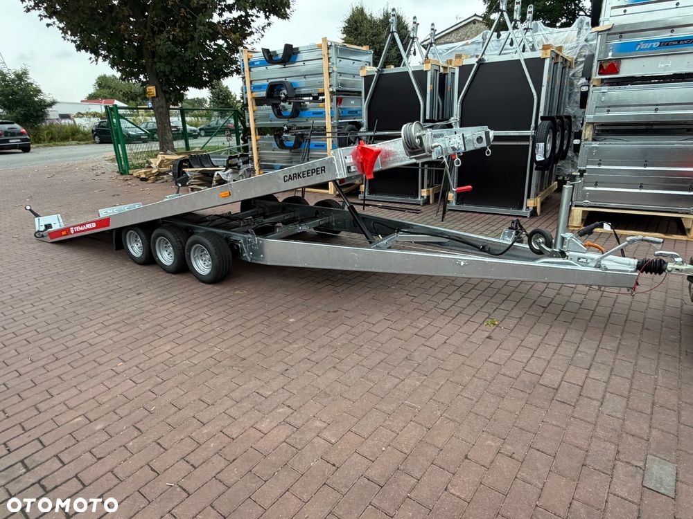 TEMARED Laweta Temared Carkeeper 480/3 DMC 3500 kg 480x200 3 osie uchył hydrauliczny - 2