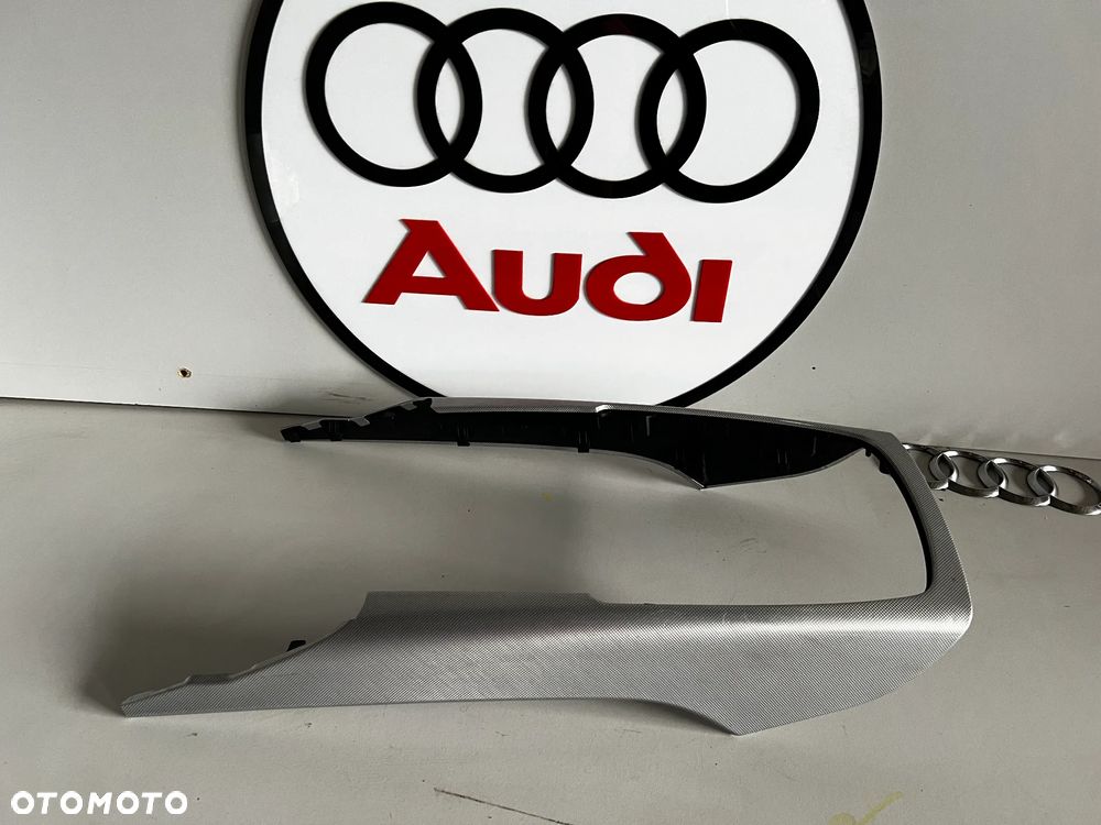 LISTWA DEKOR TUNEL POPIELNICZKA AUDI A6 C7 4G0864261 4G0863273 - 1