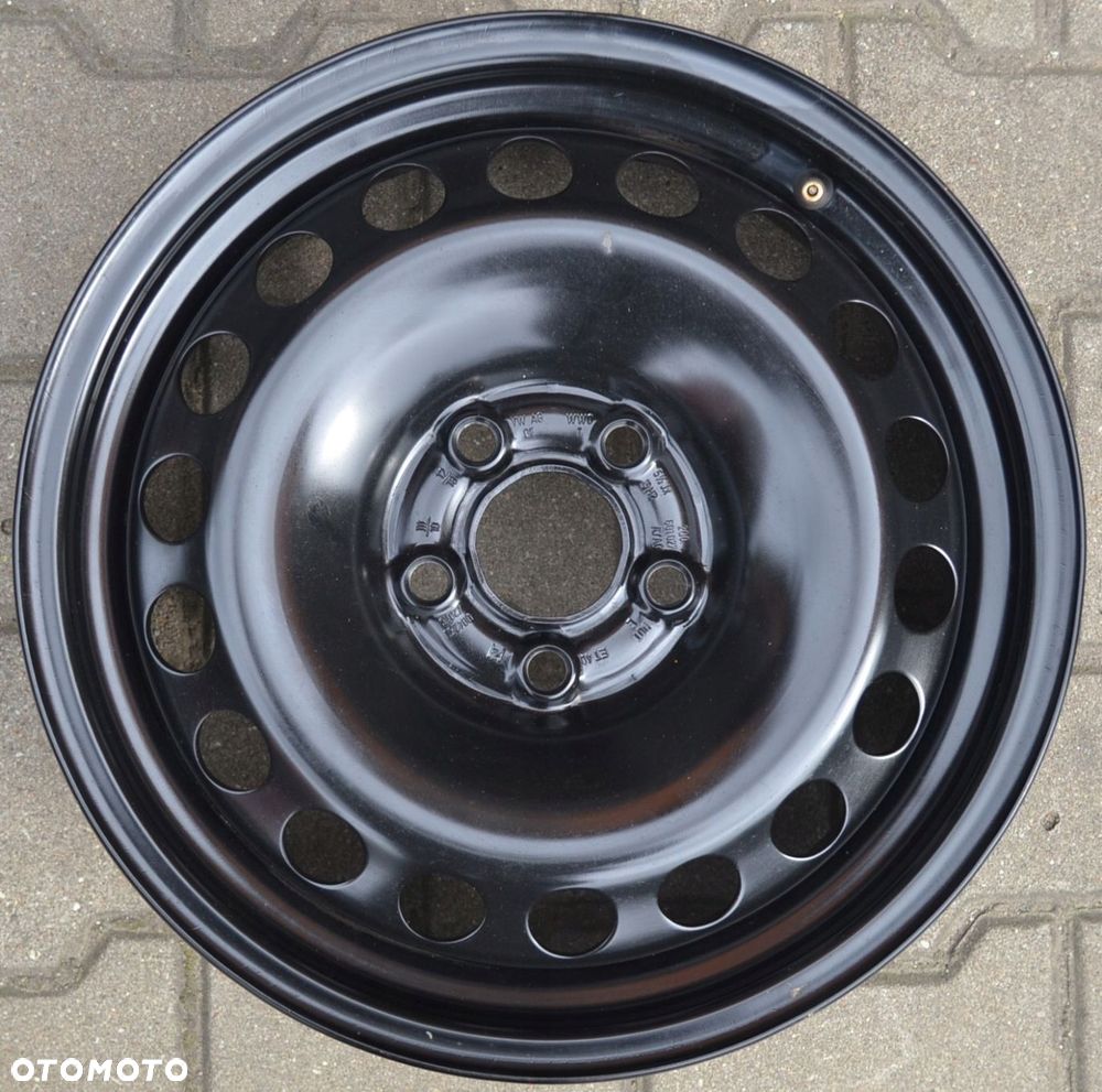 FELGA STALOWA OEM VW SKODA SEAT 5x100 5,5J15 ET 40 F-309 - 6