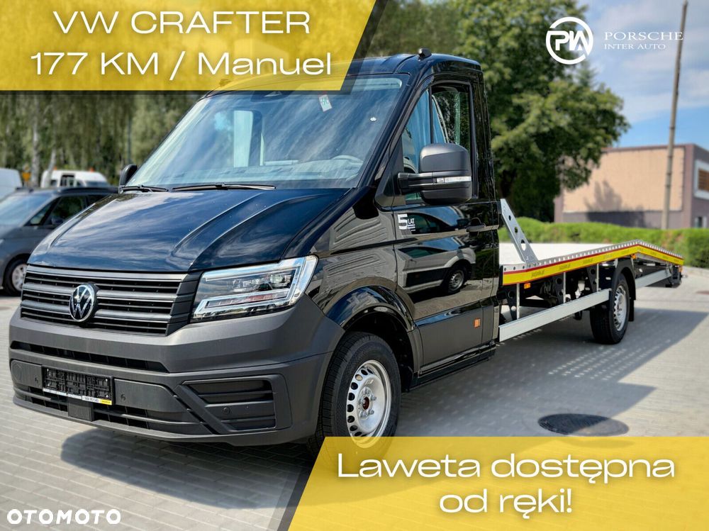 Volkswagen Crafter 35 Podwozie z pojedynczą kabiną silnik: 2,0 l EU6 SCR 177 KM / skrzynia biegów: Przedni napęd manualna 6-biegowa rozstaw osi: 4490 mm - 2
