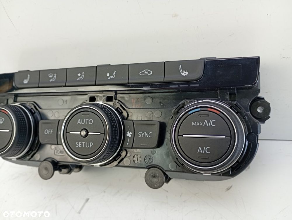 panel sterowania nawiewu z klimatyzacją vw golf VII 7 5G0907044AA - 3