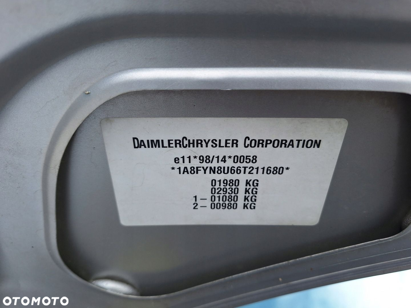CHRYSLER PT CRUISER LIFT 06-10 LAMPA LEWA TYŁ TYLNA EUROPA - 14