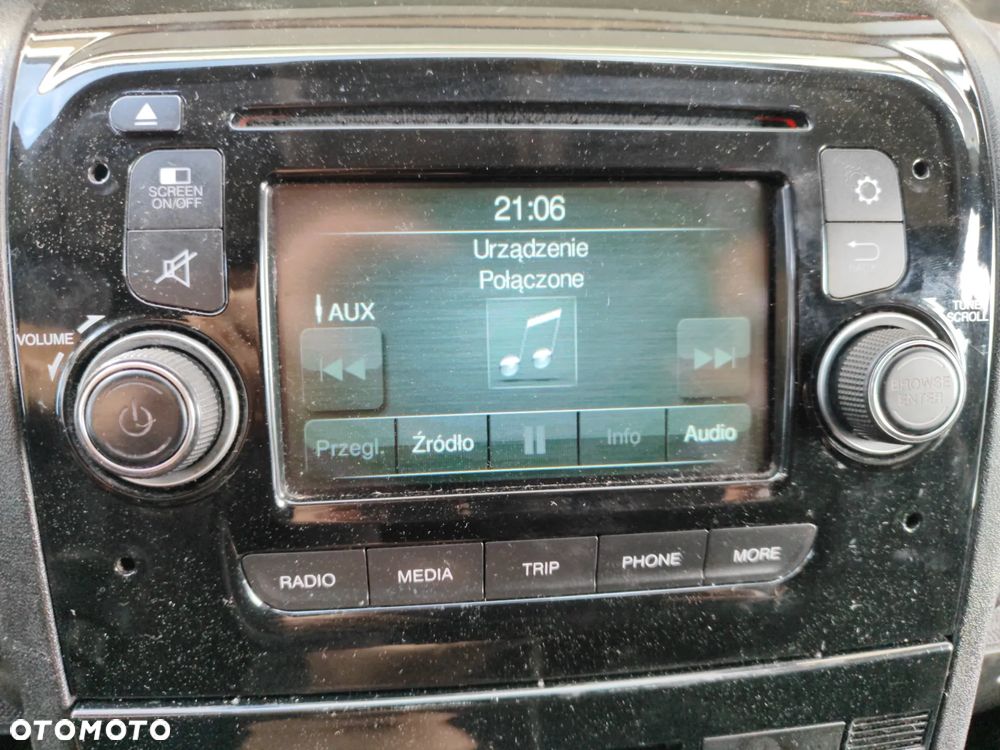radio CD Bluetooth Continental do Fiat Dicato III Lift 14- boxer jumper, nie wylogowane - 1