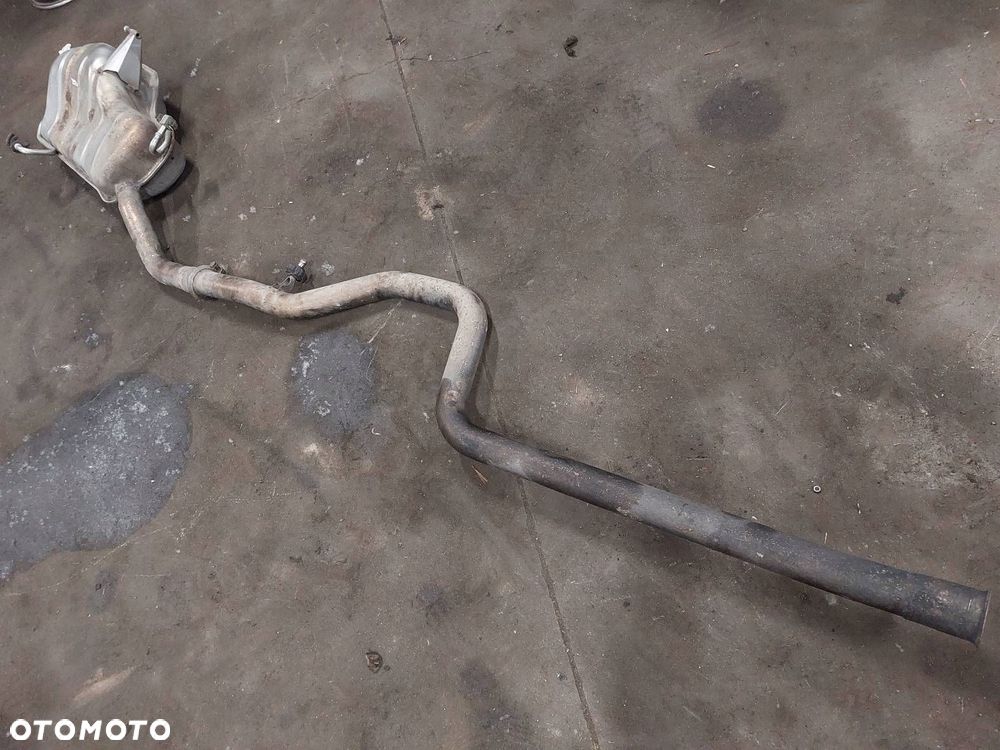 TŁUMIK WYDECH ŚRODKOWY + KOŃCOWY PEUGEOT 607 I 2.2 HDI - 5