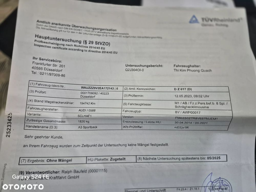 Audi A3 Sportback 1.6 TDI S line Sportpaket - 28