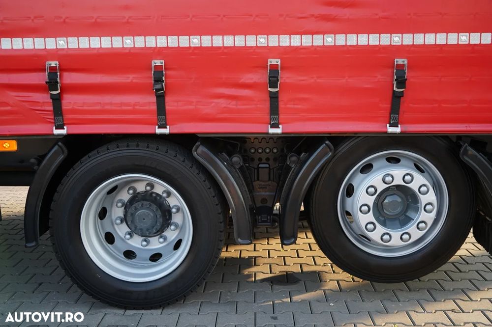 Volvo FH 500 / CORTINĂ / 6x2 / ACOPERIȘ RIDICAT / AER CONDIȚIONAT PARCARE / PUNTE RELAXABILĂ / CONTRACT DE SERVICE GOLD - 23