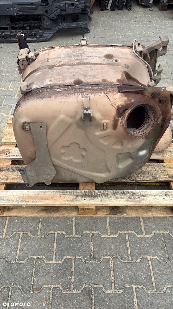 Katalizator Scania R S LNG Gas wydech tłumik - 1