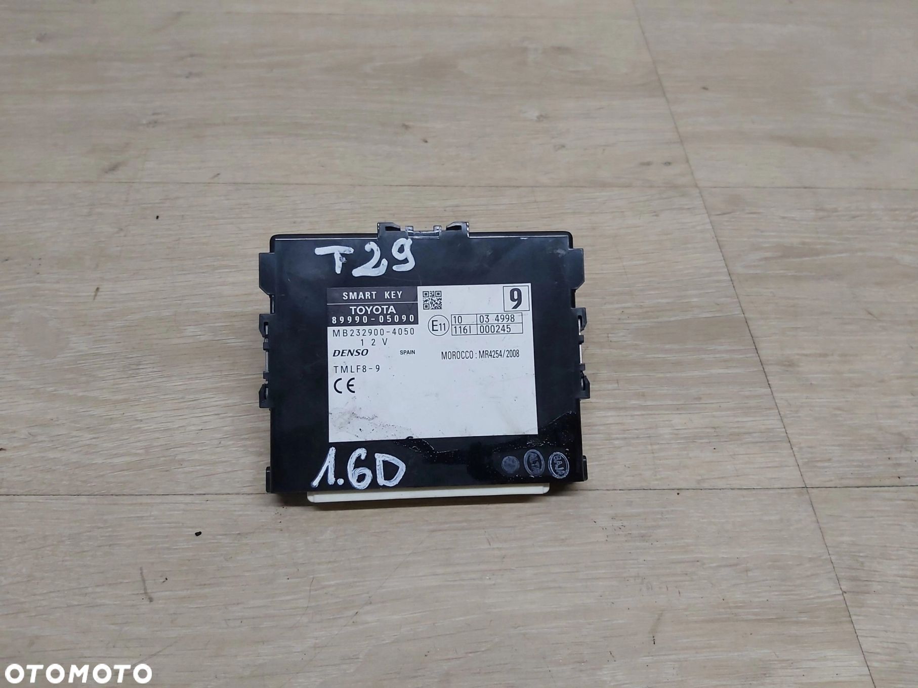 Toyota Avensis T27 Lift T29 14-18r moduł smart key 89990-05090 - 1