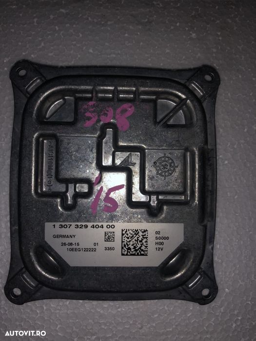 Calculator far,droser,balast xenon PEUGEOT 2014-2019 stanga sau dreapt - 1