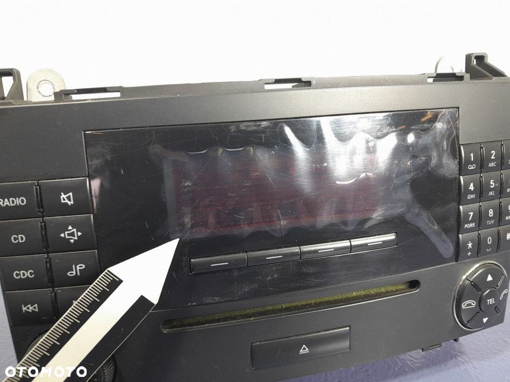 MERCEDES A W169 RADIO ODTWARZACZ CD A1698700689 - 2