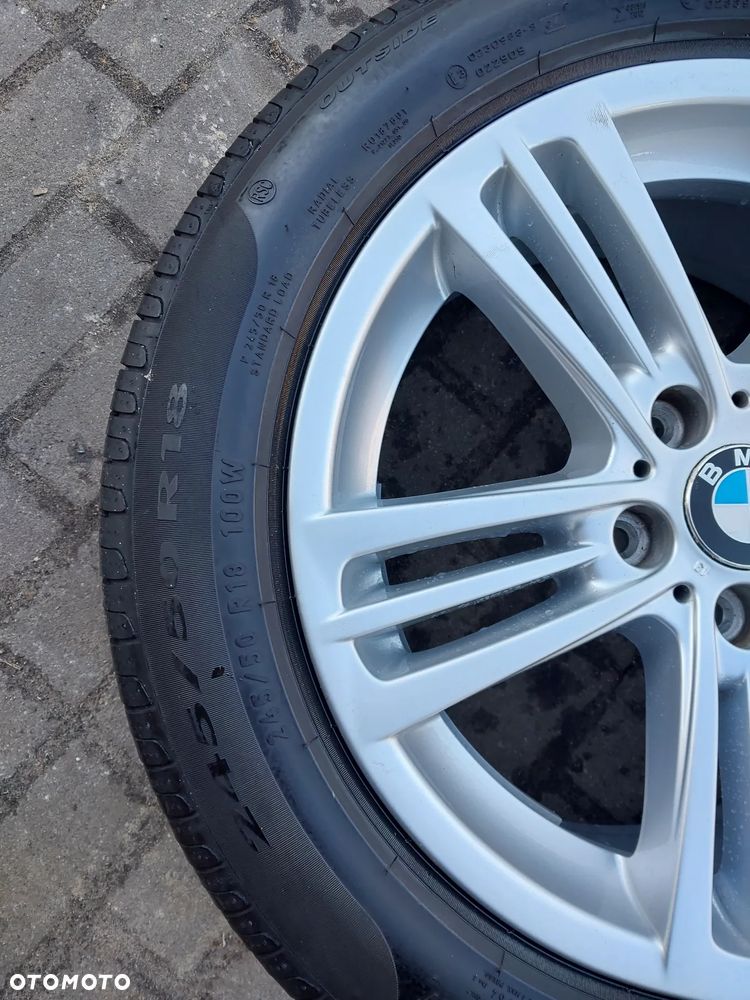 Komplet kol aluminiowych BMW OE BMW X3 F25 X4 F26 M-PAKIET 8JX18 ET43 7844249 8.0" x 18" 5x120 ET 43 245/50r18 runflat - 6
