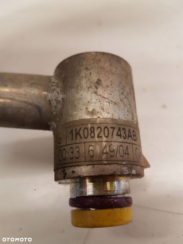WĄŻ PRZEWÓD KLIMATYZACJI AUDI VW SEAT 1K0820743AB - 4
