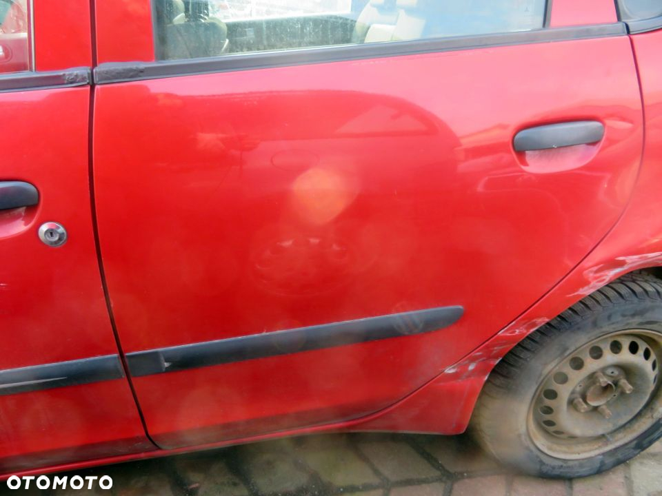 DRZWI TYLNE LEWE COLT VI Z30 5D HB P04  CZERWONY MITSUBISHI 2004-2008 - 3