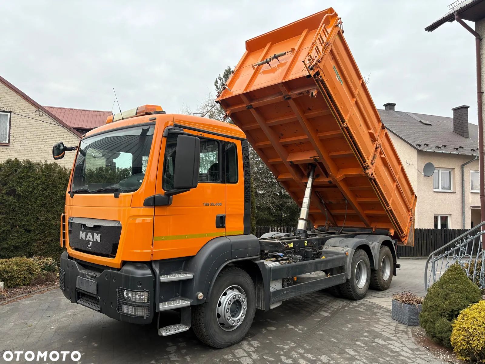 MAN TGS 33.400 / Przebieg jedynie 167.000km!!! / wywrotka / kiper / salon Polska / SKIBICKI / Wywrot 3-stronny / RESOR / 6x4 / MILLER / TGX - 1