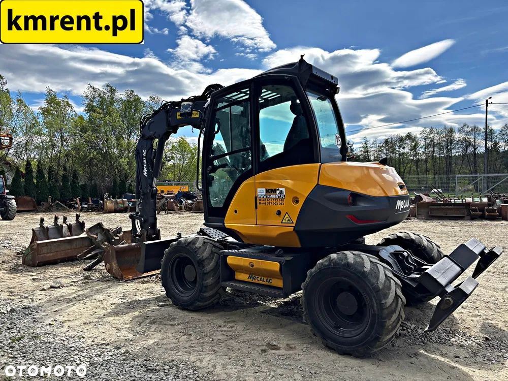 Mecalac 9 MWR KOPARKA KOŁOWA 2018R. MTH: 4099 | MECALAC 11 KOMATSU PW 98 TEREREX TW 95 110 WACKER NEUSON 100 YANMAR - 23