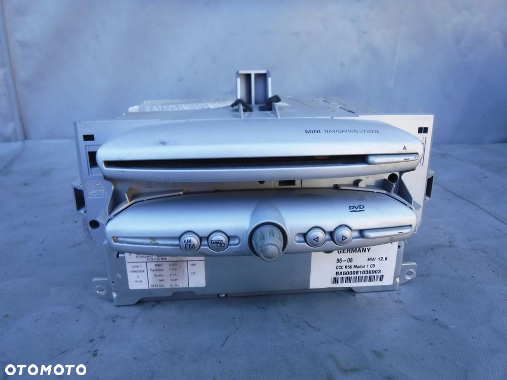 MINI R56 RADIO CD NAWIGACJA NAVI 9185540 - 1