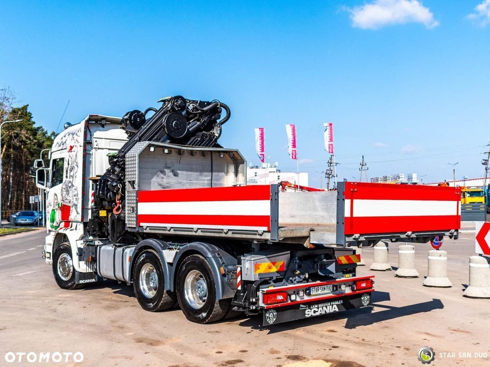Scania R450 6x4 PALFINGER PK 53002 SH HDS Żuraw Fly Jib Siodło Wciągarka - 6