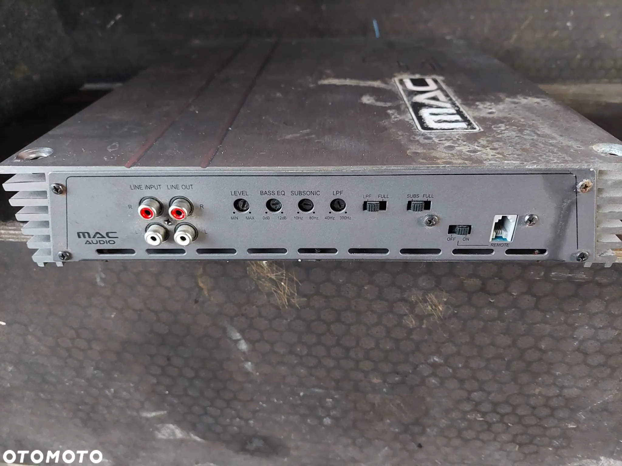 GŁOŚNIK SUBWOOFER TUBA+Wzmacniacz Alpine 800W - 9