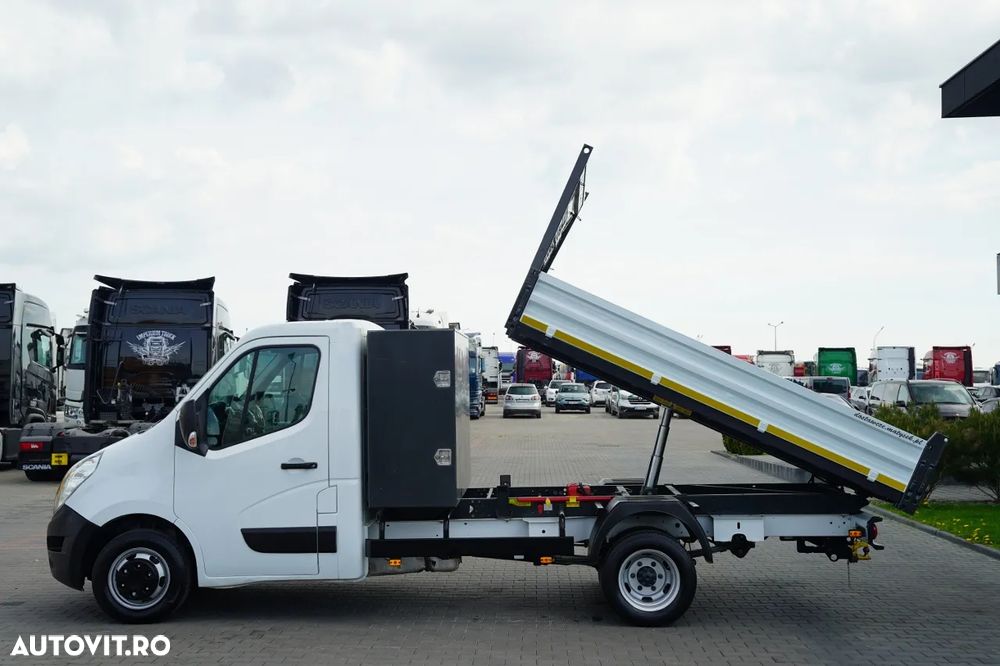 Renault MASTER / BASCULATOR / DUBLU / MANUAL / 3 LOCURI / - 6