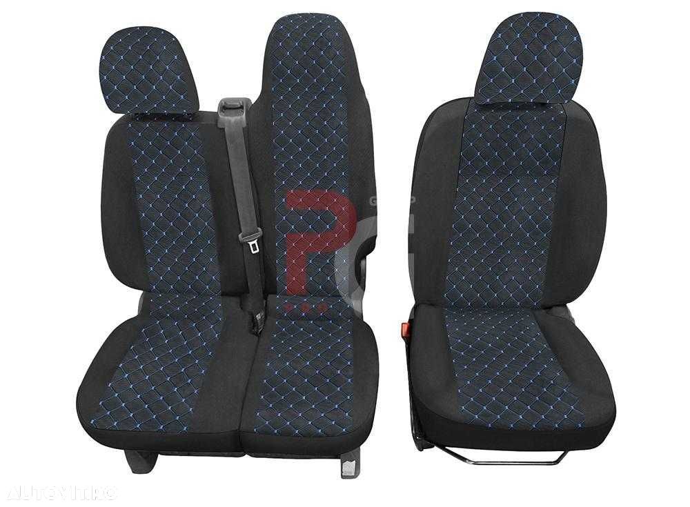 Huse scaune tapiserie 2+1 Opel Vivaro 2014+  Renault Traffic - 1