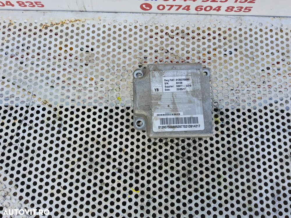 Modul airbag Citroen Jumper Fiat Ducato Peugeot Boxer cod 1375110080 01393755080 - 1