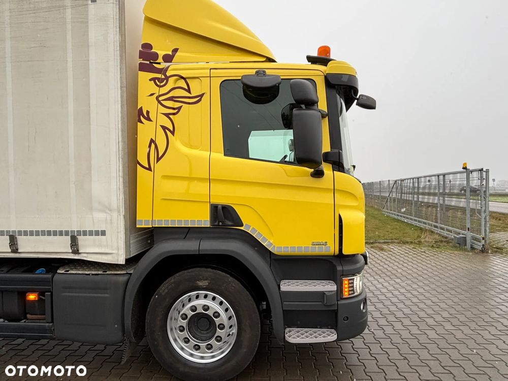 Scania P360 4x2 kontener / firanka winda 2 tony , do zabudowy , do przewozu maszyn . kurierka paletowa, pomoc dorgowa , laweta , cała na poduszkach - 7