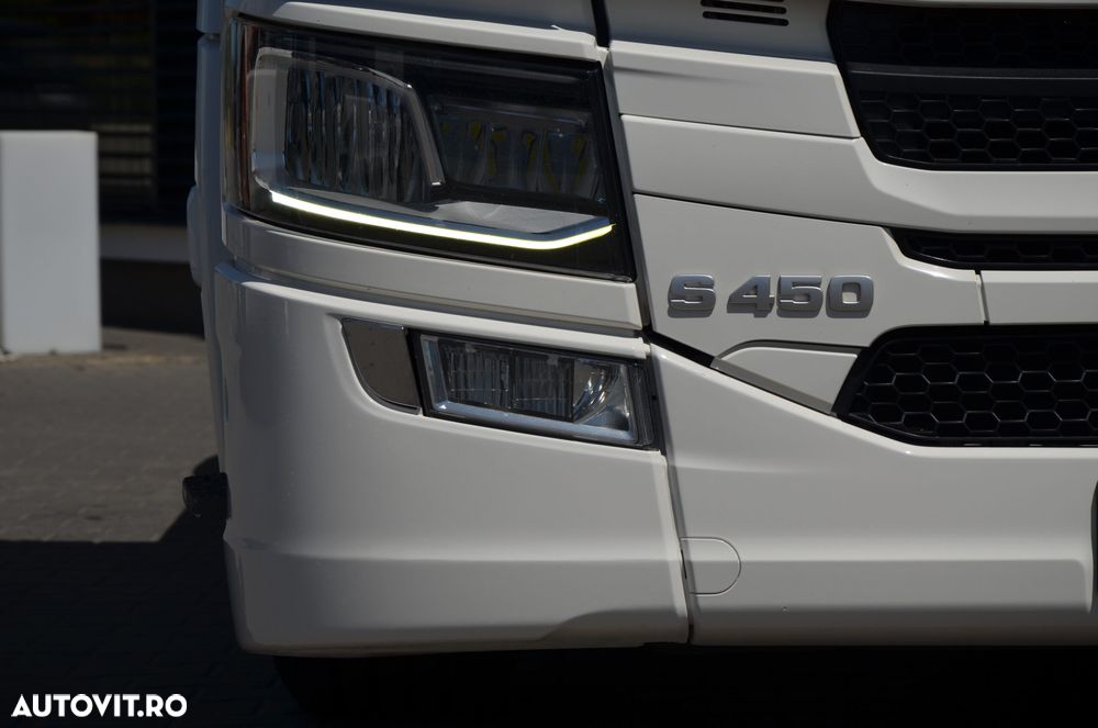 Scania S 450 / KLIMA P. / ACC / NAVI / PELNY ADR / ALCOA / WAGA / FULL LED / DE 0401 - 8