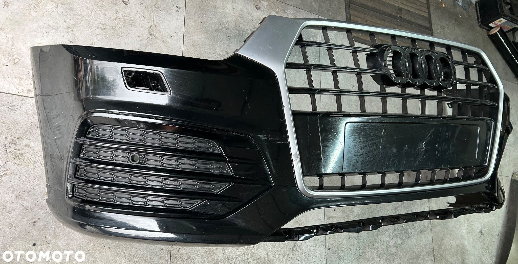 AUDI Q3 8U0 LIFT S-LINE ZDERZAK PRZOD LY9B ORG - 1