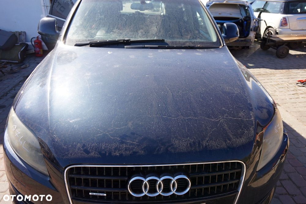 MASKA ZDERZAK BŁOTNIKI LAMPY Q7 4L LIFT LZ5Q  AUDI 2009-2015 CZARNY PRZÓD KOMPLETNY - 2