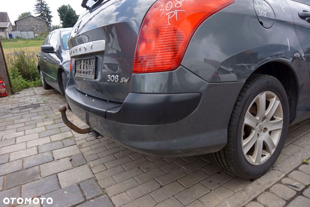 ZDERZAK TYLNY 308 I T7 SW KOMBI KTPD  SZARY PEUGEOT 2007-2011 - 4